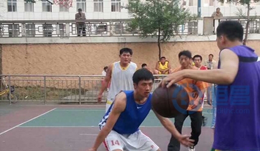 丹东分公司篮球大赛显团队风采