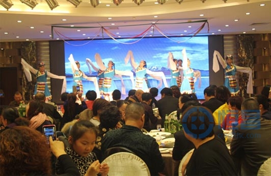 烟台第一分公司举办迎新客户答谢年会