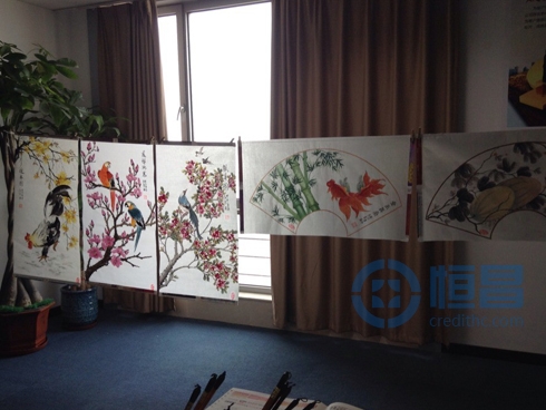 恒昌济南分公司第一届恒昌杯书画展示比赛