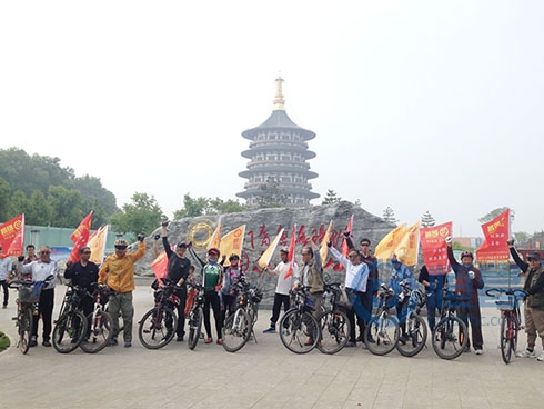 洛阳分公司举办绿色出行公益骑行活动