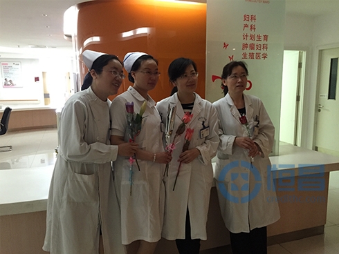 扬州分公司友好医院送温暖活动