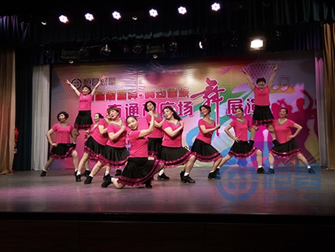 恒昌财富南通分公司广场舞展演圆满结束