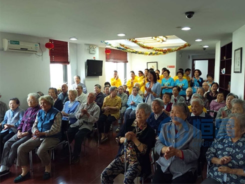 上海第四分公司重阳敬老慰问活动圆满结束