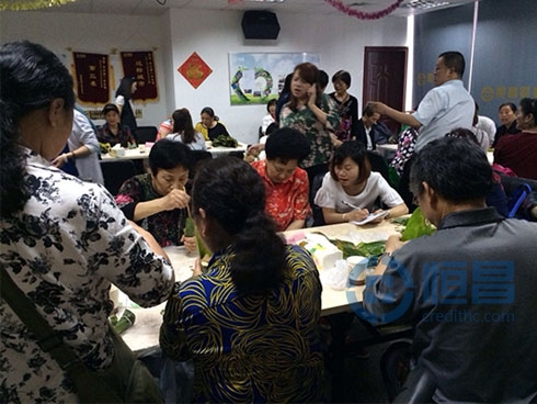 长沙分公司举行粽子DIY客户联谊活动